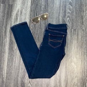 Abercrombie Dark Wash Skinny Jeans